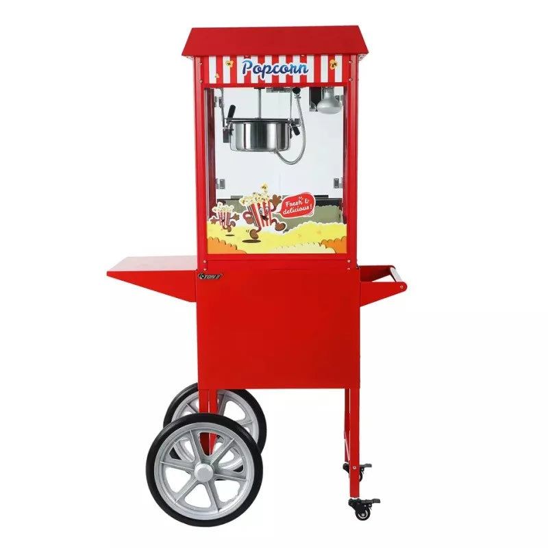 Snack Food Machine Popcorn Electric Popcorn Vending Machine with Cart