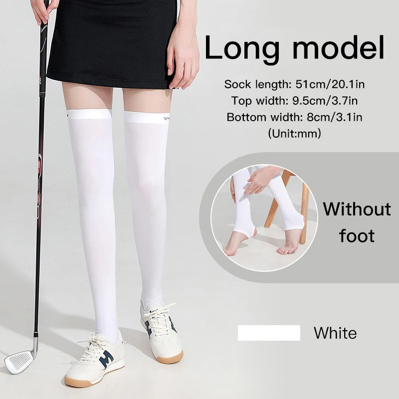REXCHI XWZ02 Wholesale Customized Thin Soccer Socks Adults Long Tube Breathable Man Sports Over the Knee Golf Socks Women