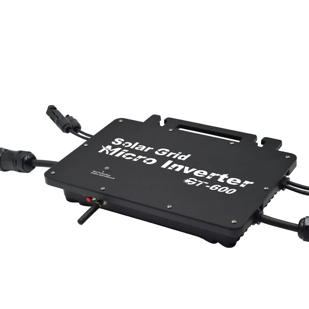 Solar Panel Balcony Solar System Mini On-grid Tie Power Micro Inverter Invert Mini 600w Solar System Plug and Play 220 v
