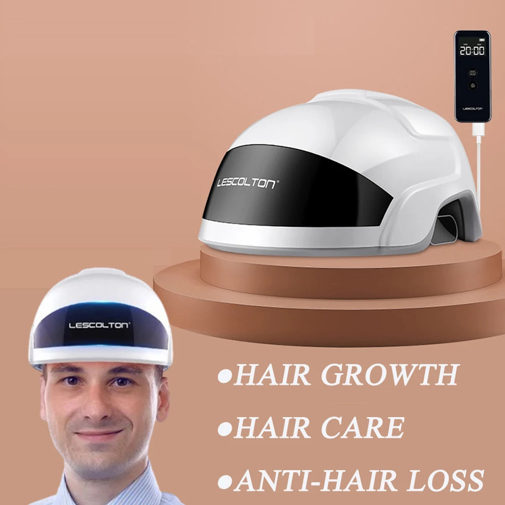 2024 Hair Loss Therapy Laser Led Infrared Light Hair Growth System Device for Hair Growth