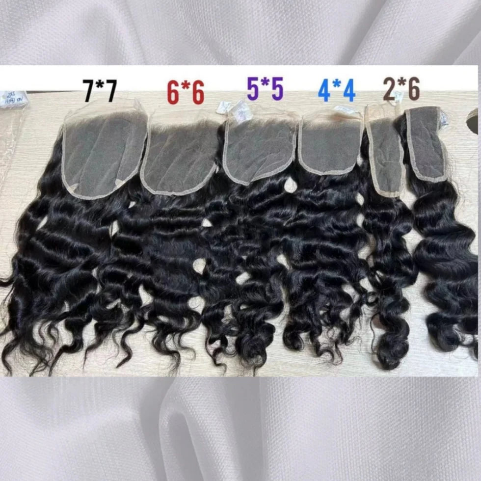 100% Unprocessed Natural Human Hair Raw Loose Deep Wave Hair Bundles Vietnamese Burmese Curly Textures for Birthday