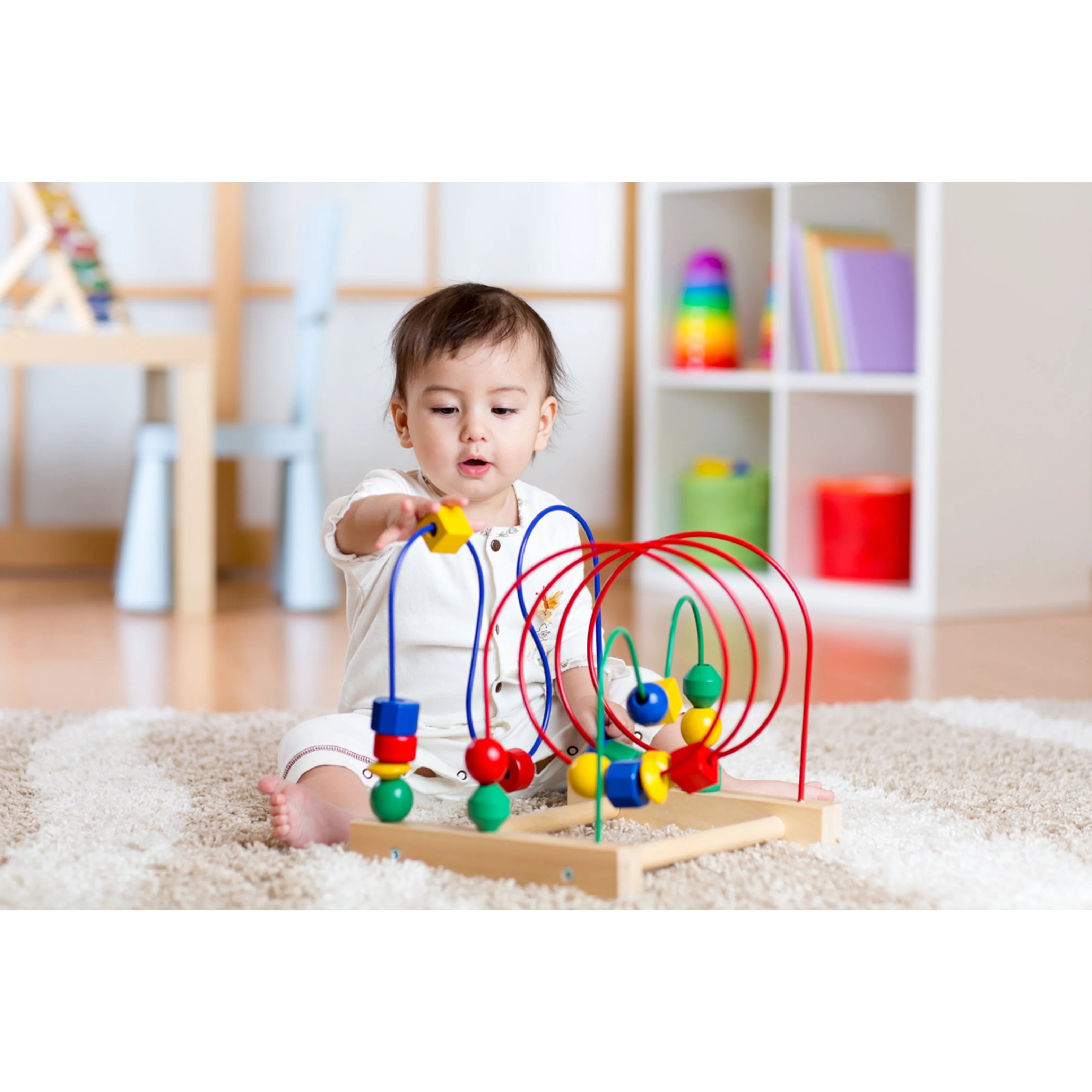 TD Bambini Infant Girl's Summer Casual T-Shirts and Joggers 100% Cotton Printed Cartoons Short Sleeves Washed Technique