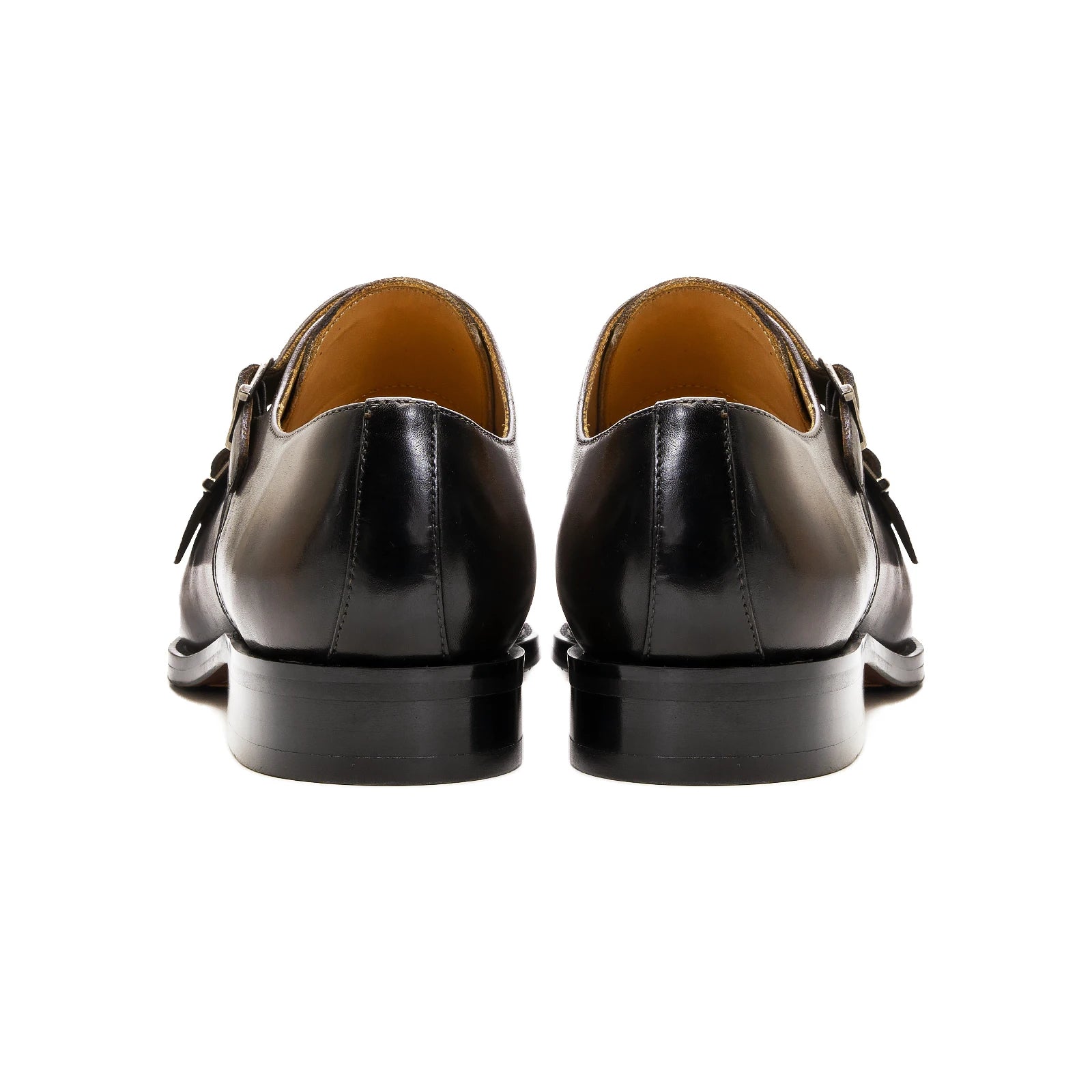 2022 New Fashion Monk Strap Buckle Men Leather Shoes Office Career Slip on Dress Shoes for Men