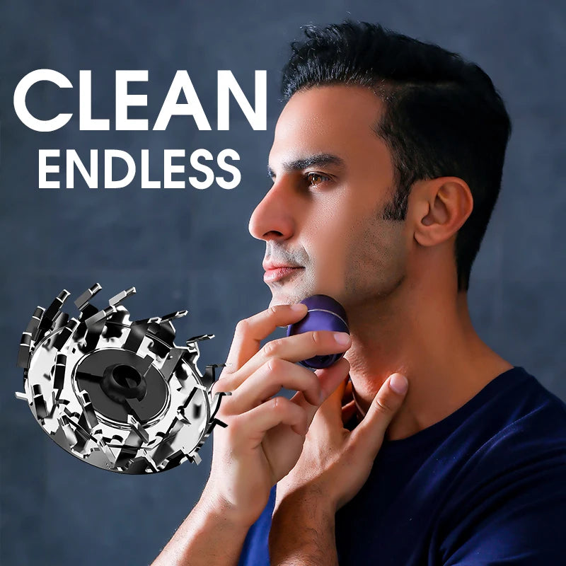 2024 Hot Sale USB Rechargeable Waterproof Men s Travel Electric Shaver Mini Shaving Razor for Beard Popular on TikTok