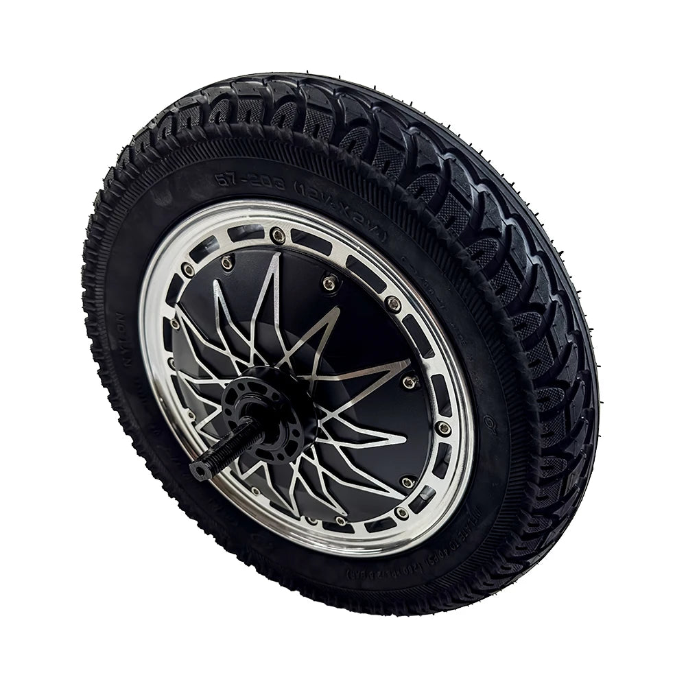 12 Inch Hub Motor With Wheel 72V 5000W 120Km/H Bike and Scooter Hub Motor Wheel Conversion Kit Price