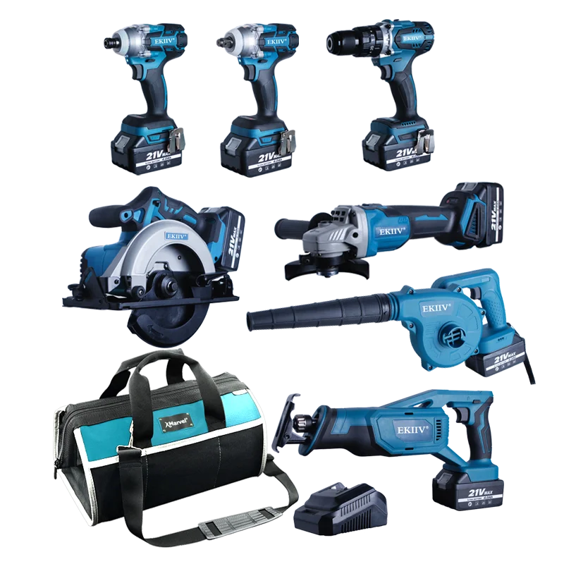 Power Tools Set 21v Cordless Drill Lithium-lon Kit Best Sale in China