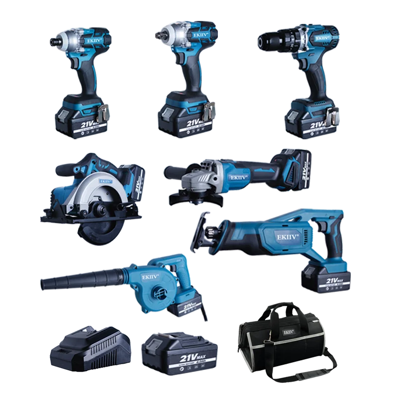 Power Tools Set 21v Cordless Drill Lithium-lon Kit Best Sale in China