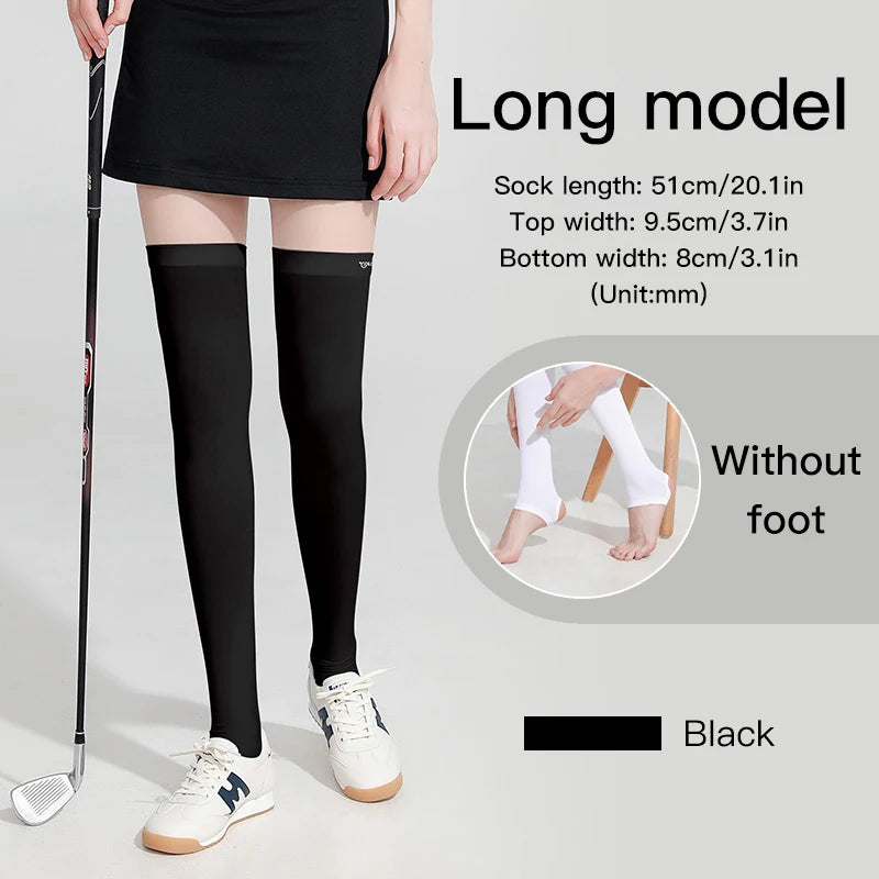 REXCHI XWZ02 Wholesale Customized Thin Soccer Socks Adults Long Tube Breathable Man Sports Over the Knee Golf Socks Women