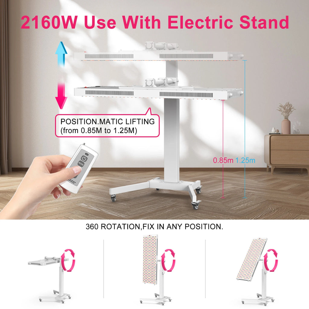 Relieve Pain Full Body 2160W 630nm 660nm 810nm 830nm Light Therapy Near Infrared