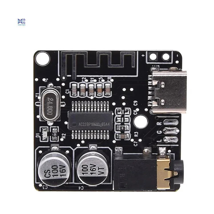 VHM-314 Bluetooth Audio Receiver Board Bluetooth 4.1m3 Lossless Decoder Board Wireless Stereo Music Module TYPE-C