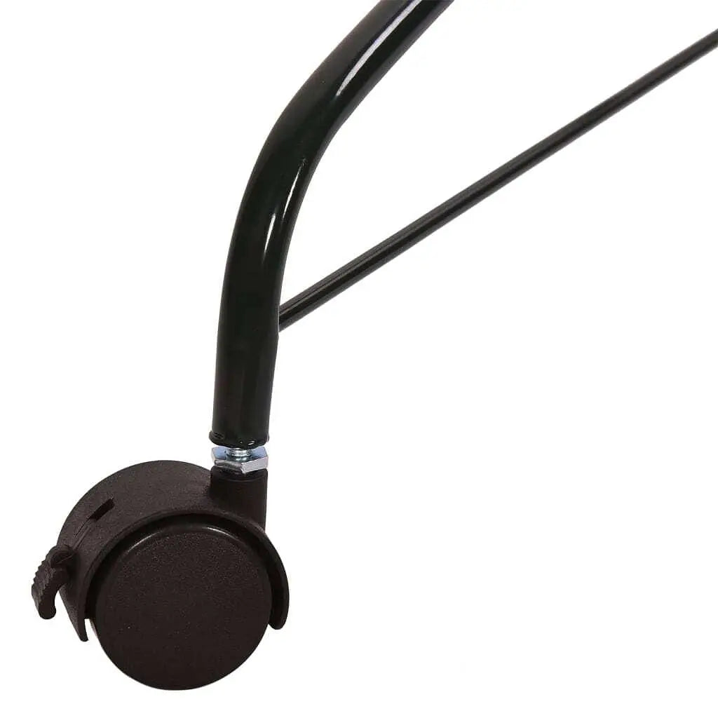 VidaXL W2B Christmas Tree Stand Black Steel 34.3 in X 32.3 in X 10.4 in Plastic Decoration