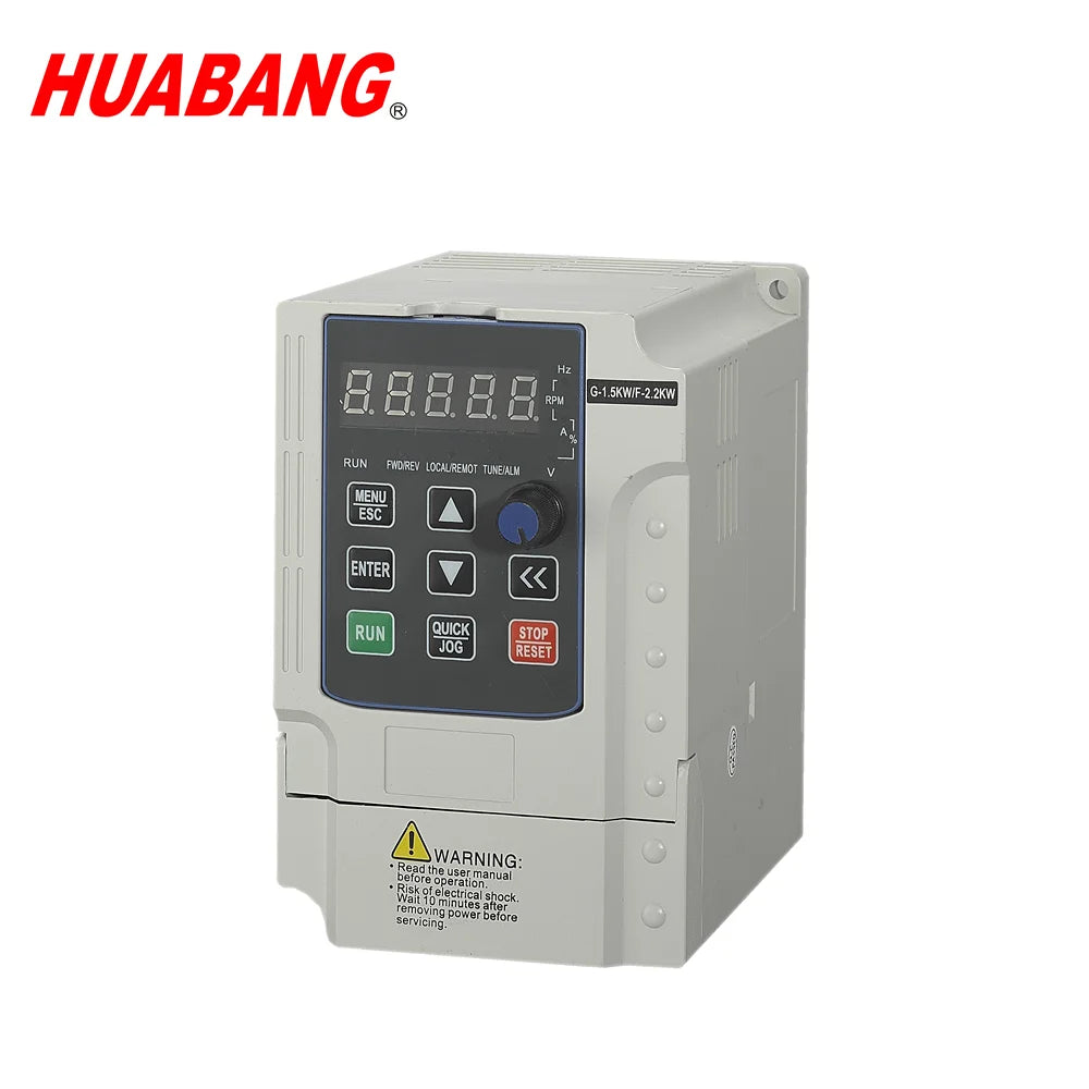 1 Phase 220V to 3 Phase 220v  VFD Inverter Frequency Converter 50hz to 60hz Variable Frequency Drive
