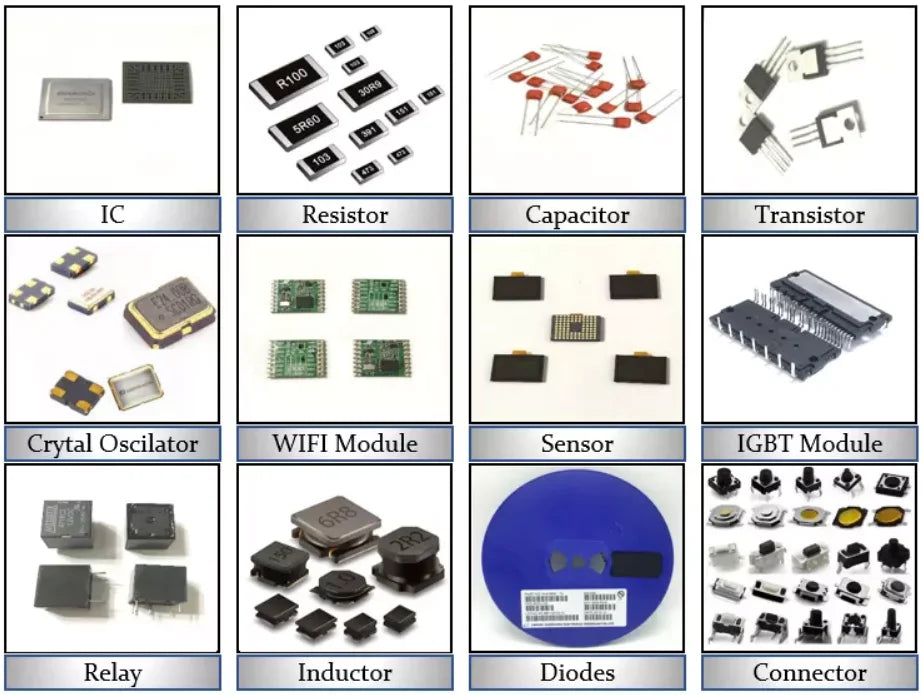 1W 1W Direct Insertion Voltage Regulator Diode Package Voltage Regulator Tube Package 3.3V-30V 14 Commonly Used Voltages 5 Each
