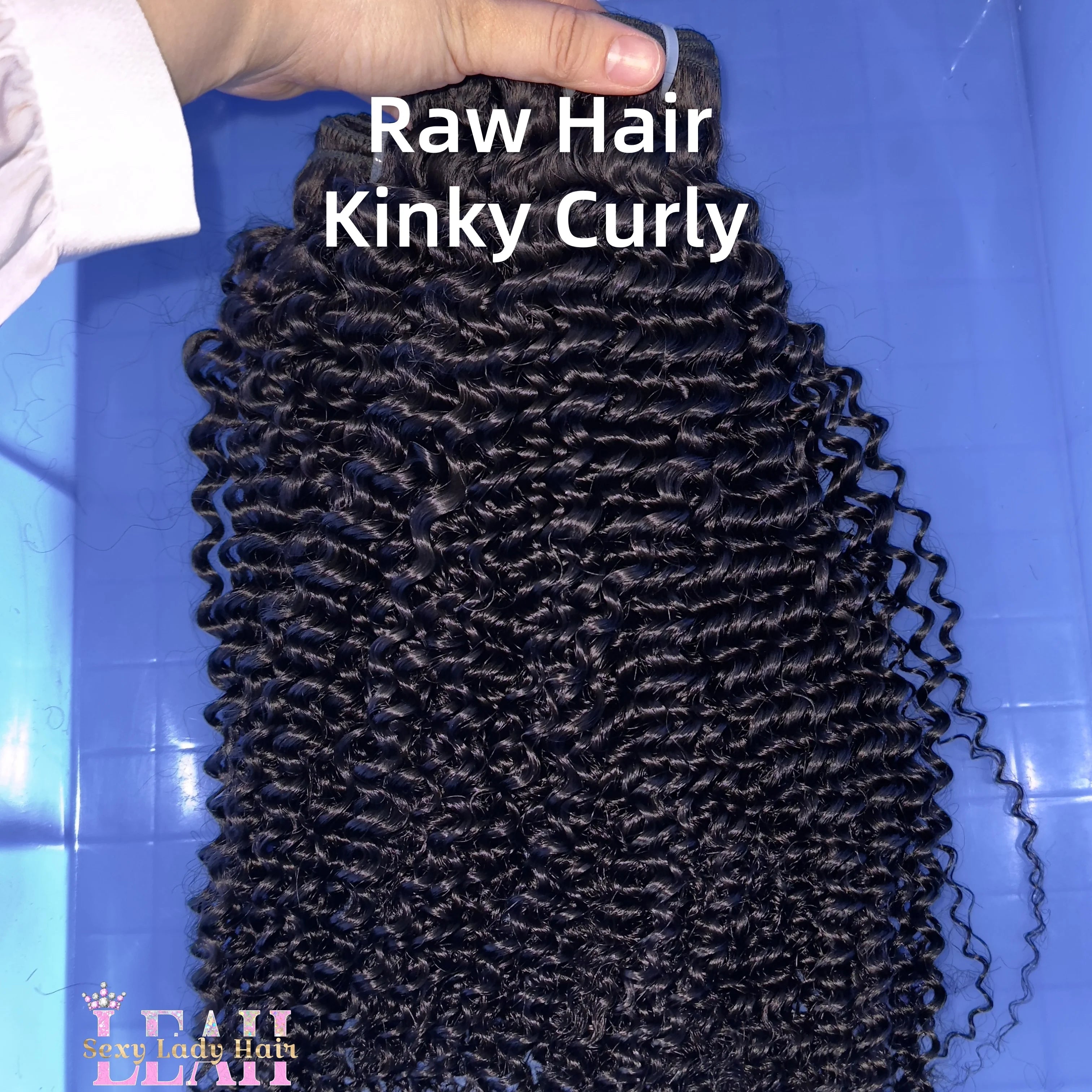 100% Unprocessed Natural Human Hair Raw Loose Deep Wave Hair Bundles Vietnamese Burmese Curly Textures for Birthday