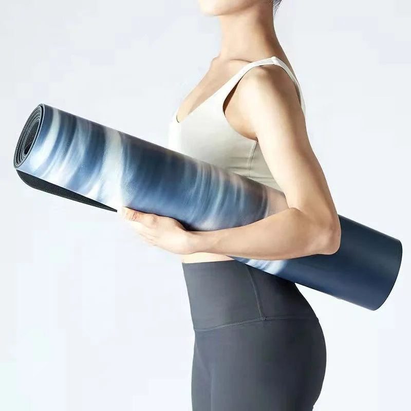 MOQ 1pc Soft Skin-friendly Home Floor Sports Matt Sound Insulation No Noise Skipping Pad Indoor Oval Jump Rope Workout Mat