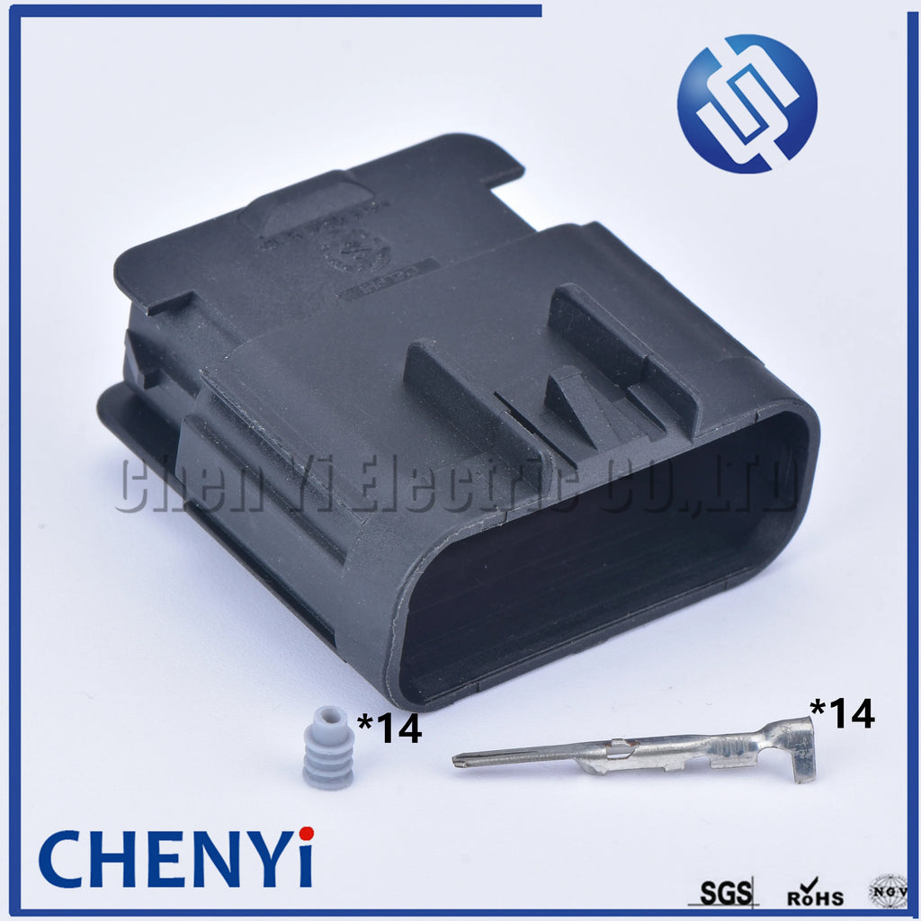 14 Pin GT 1.5 Series 15326856 15326861 Auto Waterproof Connector Auto Wiring Harness Cable Housing Plug for Chevrolet Buick