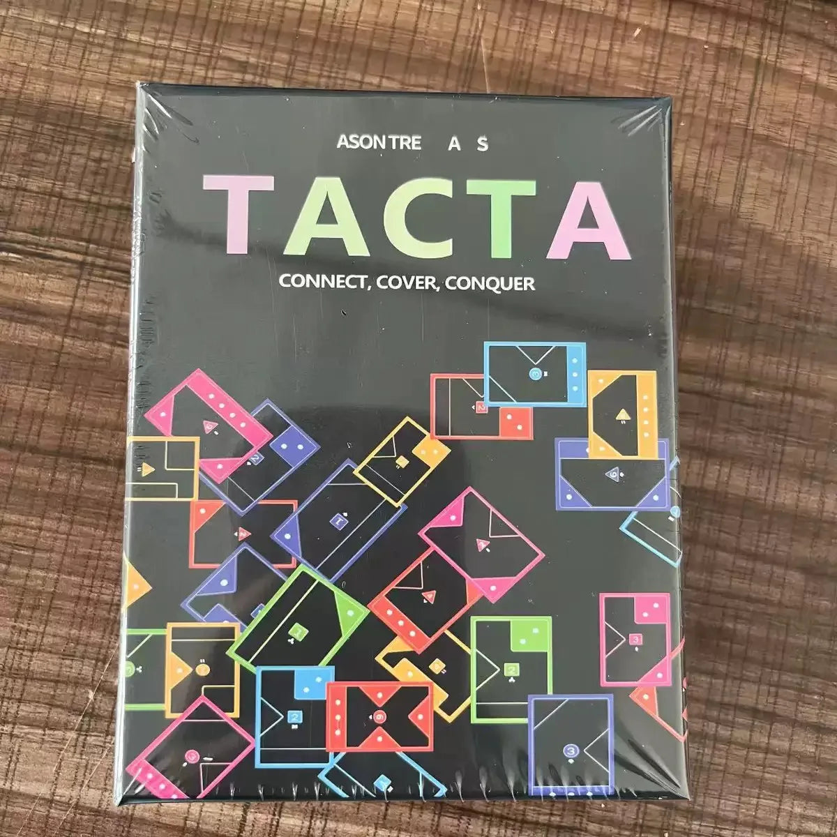 TACTA card game Fast paced strategy Shape Matching Party Family leisure gathering board game