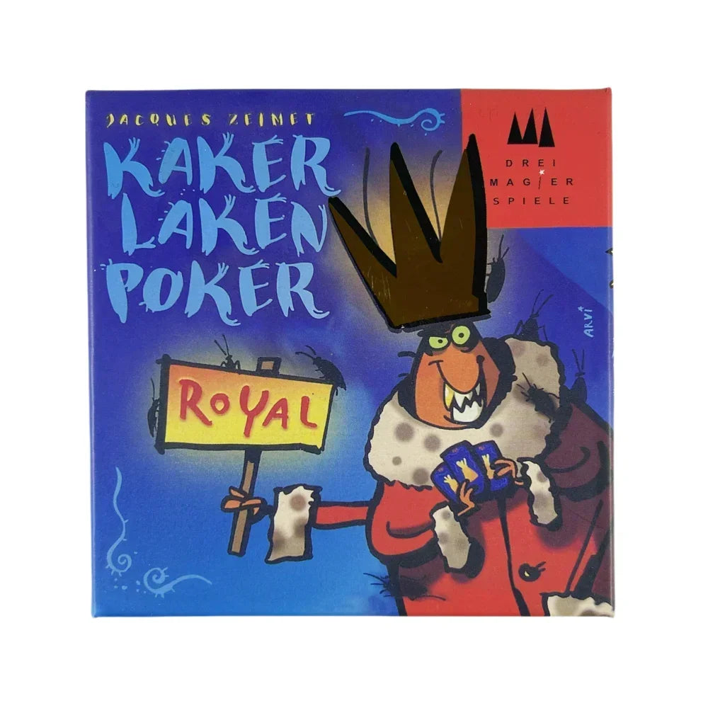 Polilla Tramposa Mogel Motte Kaker Laken Poker Royal Card Game Devir-game Moth Cheate Board Game Deck