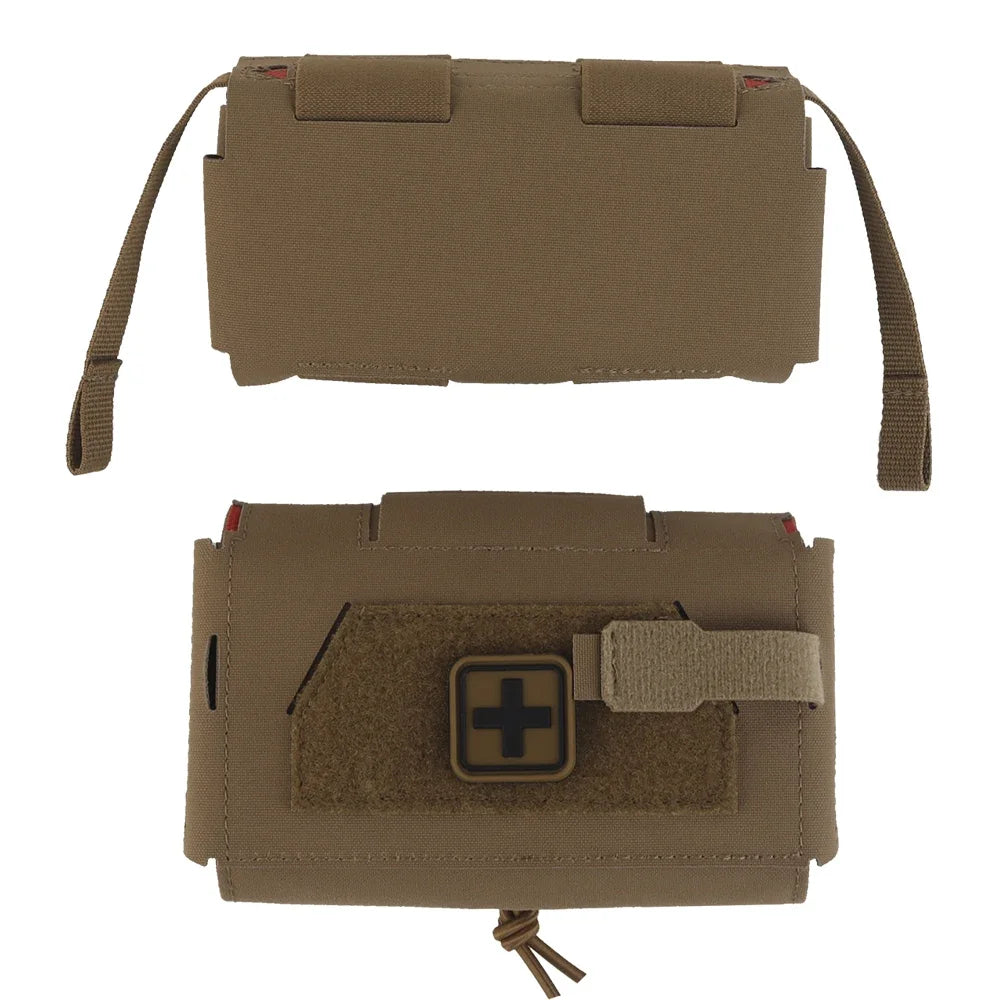 Tactical Agilit Style MD2 Compact Trauma Kit IFAK Medical First Aid Pouch Outdoors Hunting Camping Patrol Survival Equipment