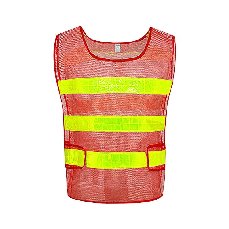 Safety High Visibility Reflective Vest Night Cycling Lightweight Adjustable For Vest Gear For Night Jogging Biking Runing