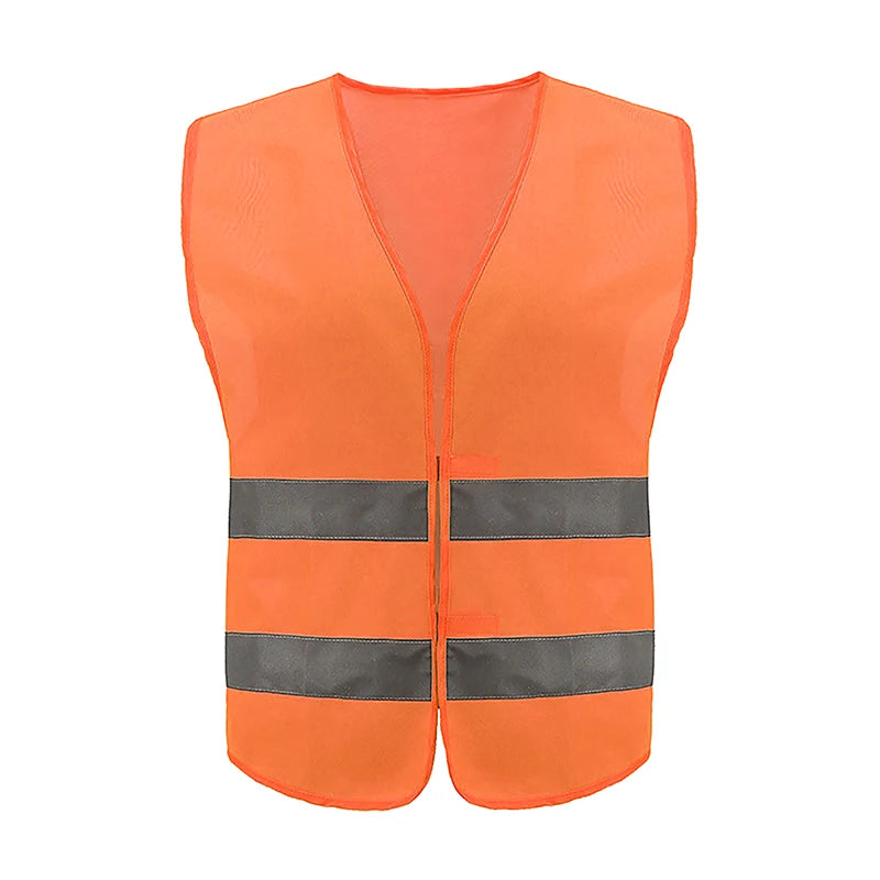 Safety High Visibility Reflective Vest Night Cycling Lightweight Adjustable For Vest Gear For Night Jogging Biking Runing