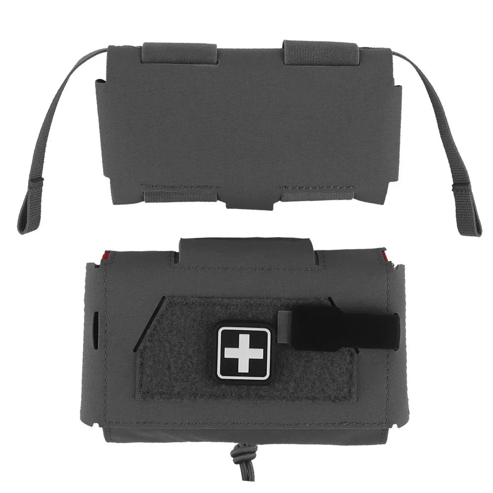 Tactical Agilit Style MD2 Compact Trauma Kit IFAK Medical First Aid Pouch Outdoors Hunting Camping Patrol Survival Equipment