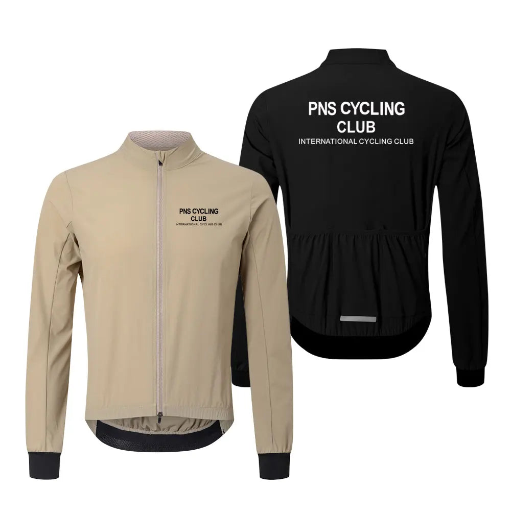 PNS Cycling Jacket MTB Road Pro Team Windbreaker Waterproof Quick Dry Bicycle Shirt Long Sleeve Lightweight Bike Cycling Jersey