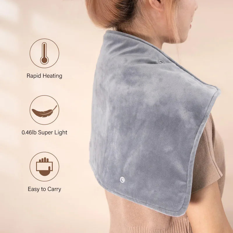 USB Thermostatic Hand Warmer for Winter Office and Home Use Shawl Warm Hands and Legs Short Velvet Fabric Heating Blanket