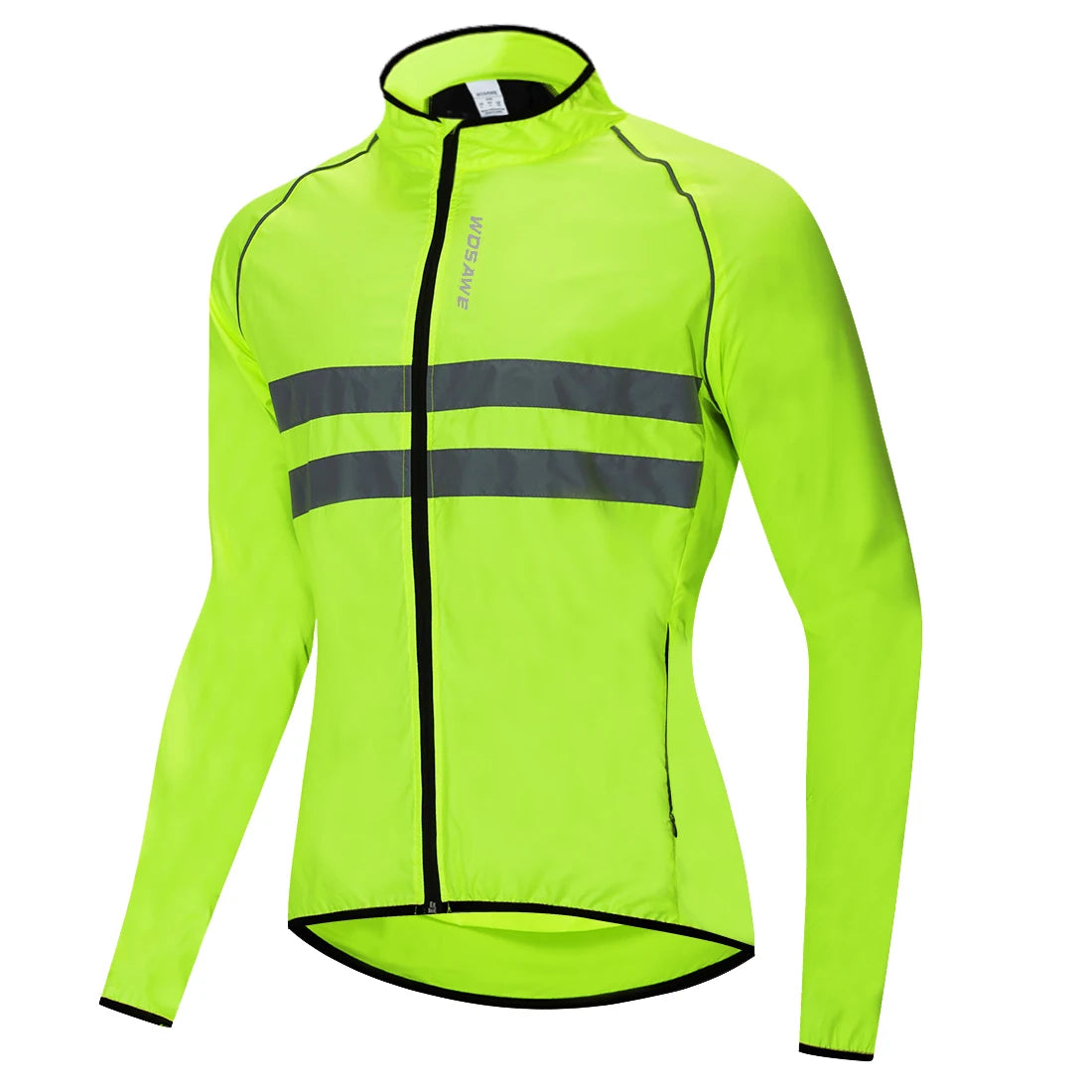 WOSAWE Wind Jacket Lightweight Cycling Windbreaker Windproof Bike Jacket Water Resistant Long Sleeve Jersey Wind Coat Vest