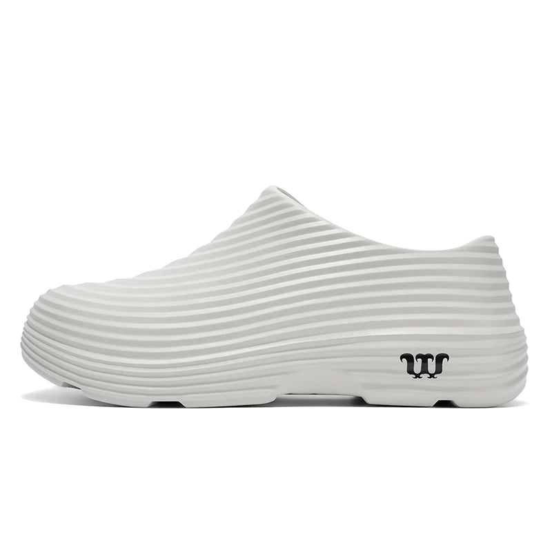 Waterproof Anti-skid Oil Proof Chef Kitchen Shoes Soft Working Footwear Without Steel Cap Clogs Garden Beach Shoes Summer