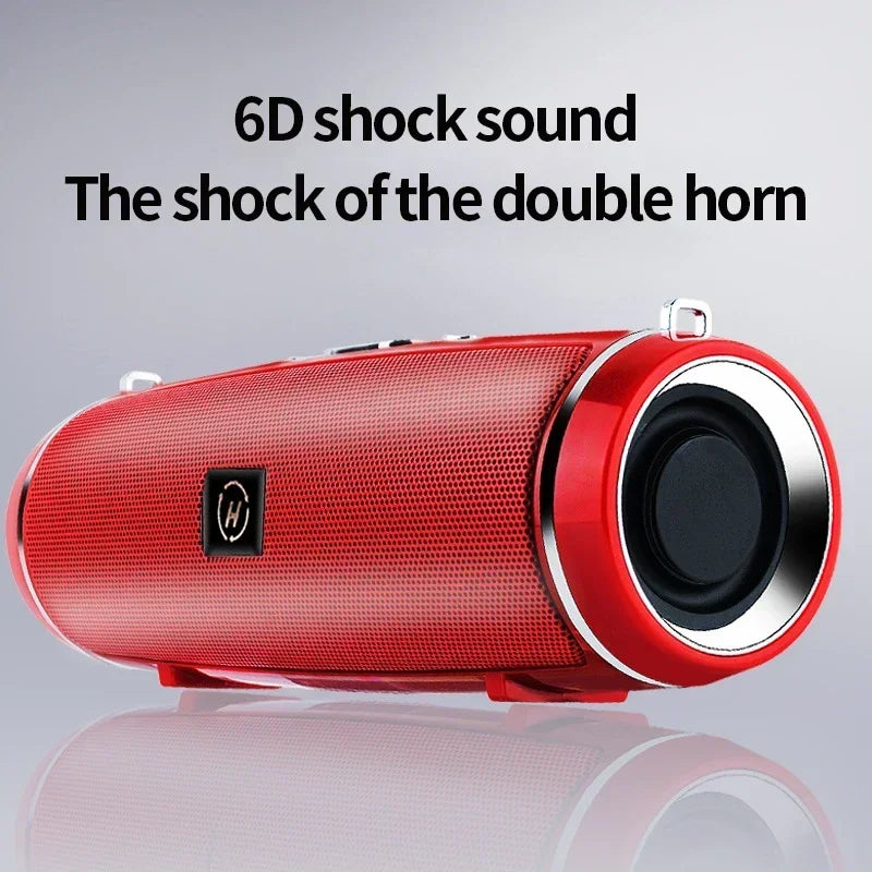 Portable Wireless Speaker Bluetooth 200W High Power Outdoor Audio 3D Stereo Surround TWS FM Voice RHDE Promotion