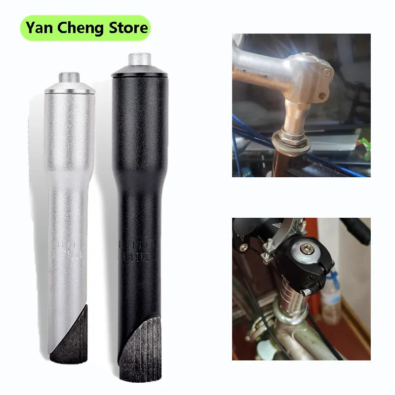 22.2/25.4mm Cycling Rise Up Road Bike Front Fork Rise Extender Handlebar Stem Riser Bicycle Adaptor Extension Heads Up