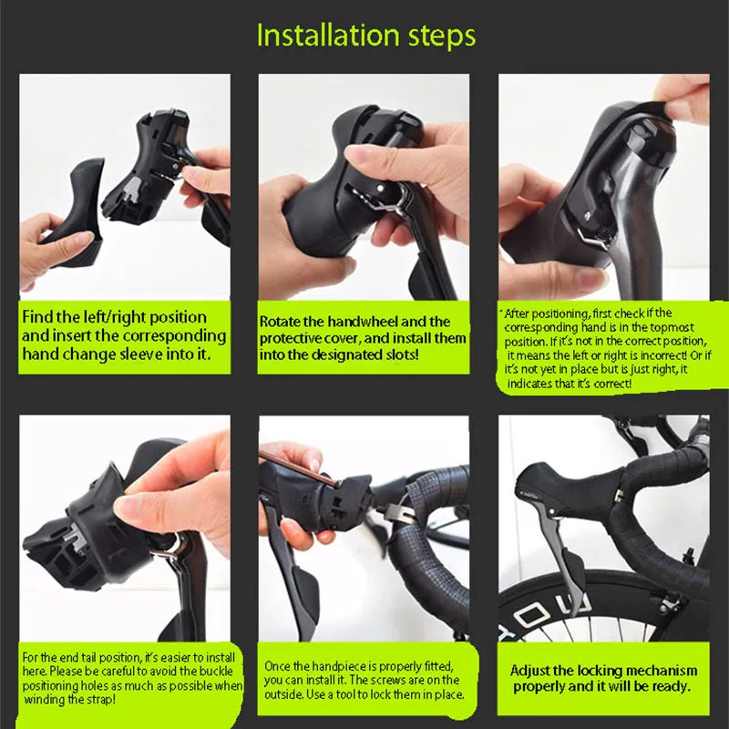 Road Bicycle Silicone Brake Handle Cover R2000/3000/7000/8000 Variable Speed Protective Cover ST4700/5800/ 6800