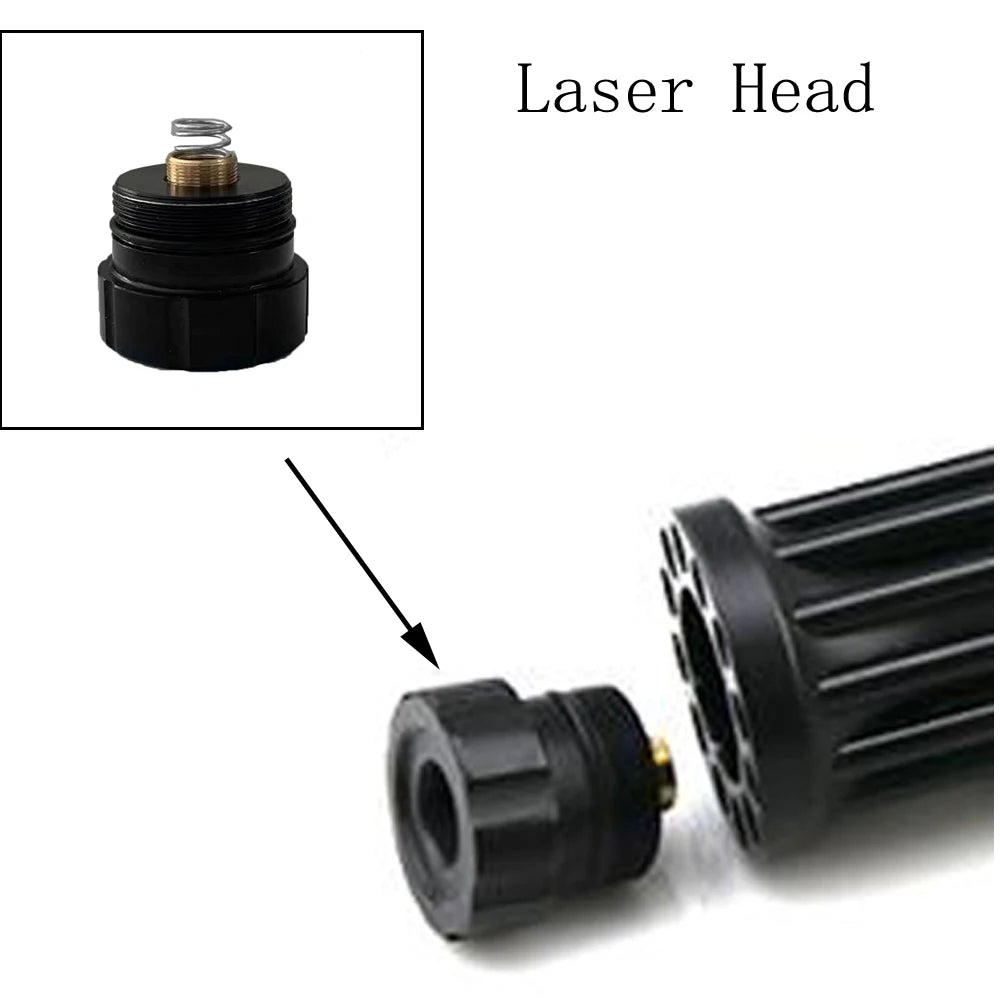 (Excluding laser Pointer ) Laser Focusing cap Blue Laser cap 450nm Focusable Burning Laser Pointers head Laser accessorie