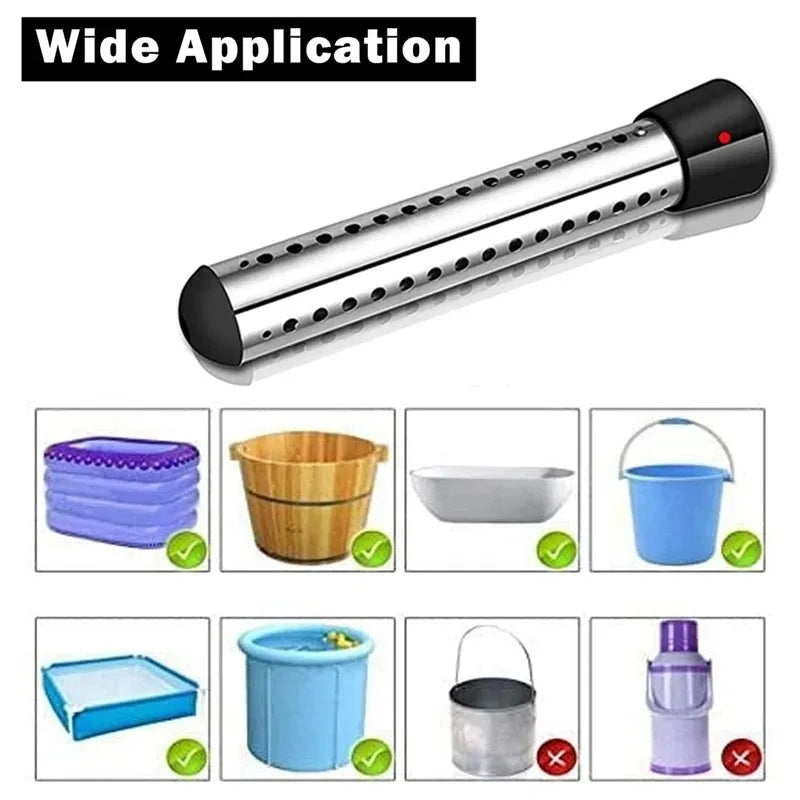 110V /220V Electric Heater Boiler Water Heating Element Portable Immersion Suspension Bathroom Swimming Pool water heater