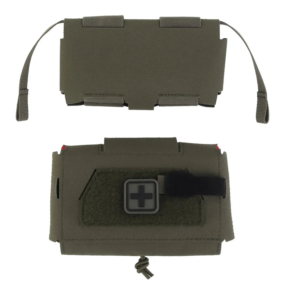 Tactical Agilit Style MD2 Compact Trauma Kit IFAK Medical First Aid Pouch Outdoors Hunting Camping Patrol Survival Equipment