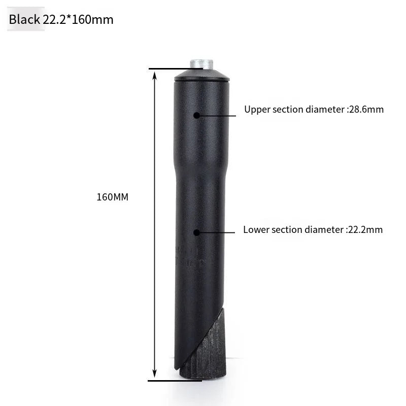 22.2/25.4mm Cycling Rise Up Road Bike Front Fork Rise Extender Handlebar Stem Riser Bicycle Adaptor Extension Heads Up