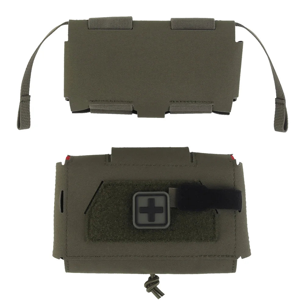 Tactical Agilit Style MD2 Compact Trauma Kit IFAK Medical First Aid Pouch Outdoors Hunting Camping Patrol Survival Equipment