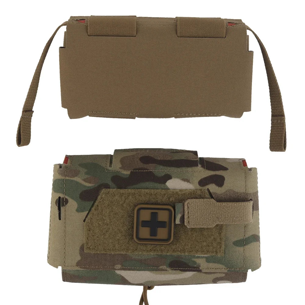 Tactical Agilit Style MD2 Compact Trauma Kit IFAK Medical First Aid Pouch Outdoors Hunting Camping Patrol Survival Equipment