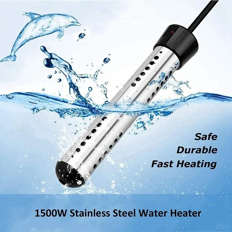 110V /220V Electric Heater Boiler Water Heating Element Portable Immersion Suspension Bathroom Swimming Pool water heater