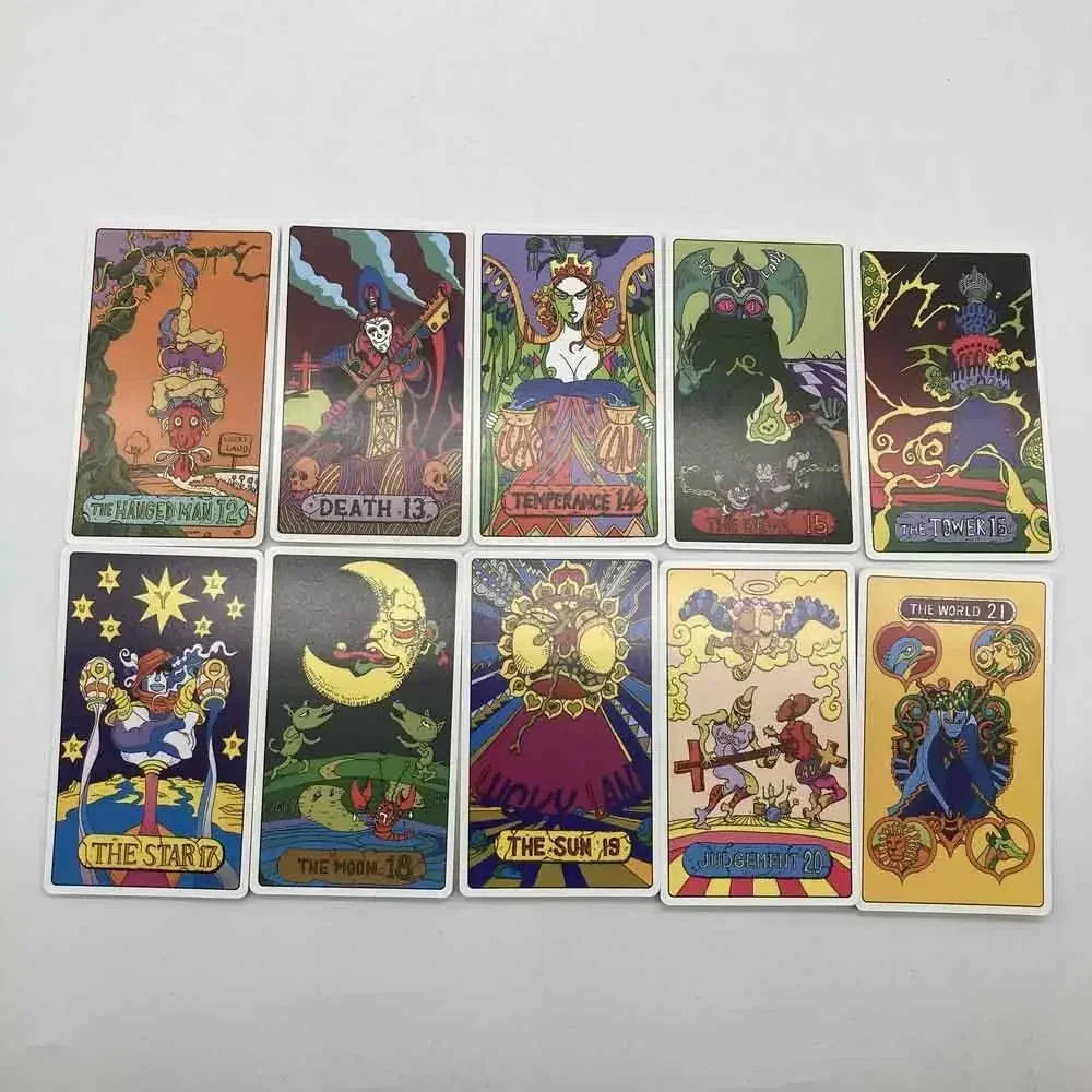 Jojo Tarot Card Wonderful Adventure Table Game 84 Cards