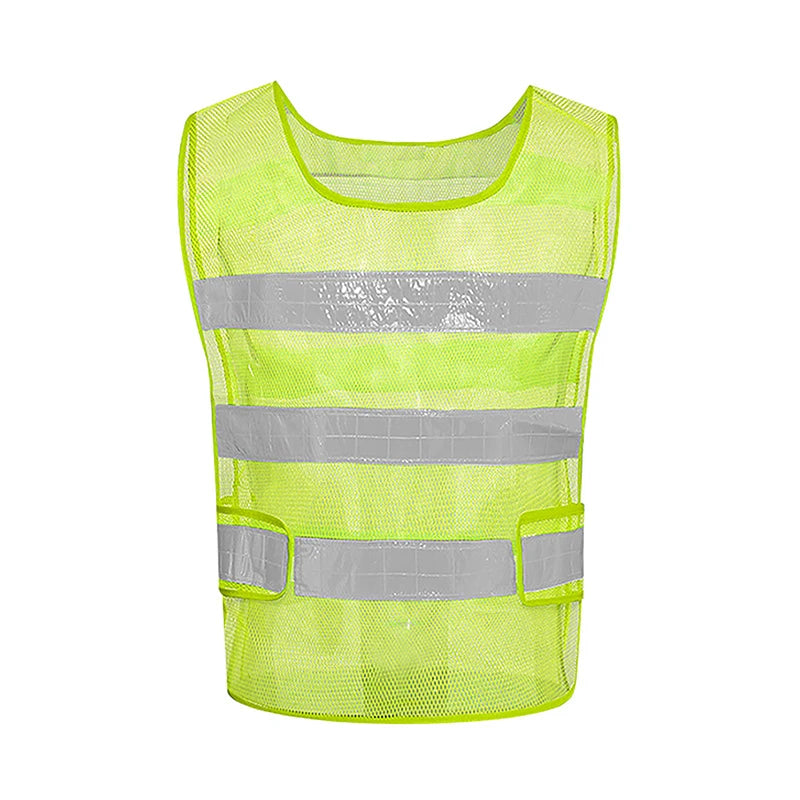 Safety High Visibility Reflective Vest Night Cycling Lightweight Adjustable For Vest Gear For Night Jogging Biking Runing