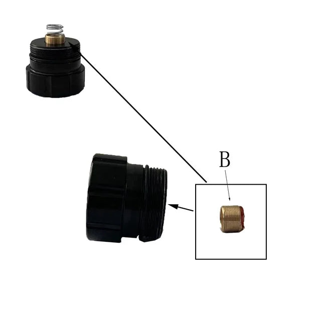 (Excluding laser Pointer ) Laser Focusing cap Blue Laser cap 450nm Focusable Burning Laser Pointers head Laser accessorie