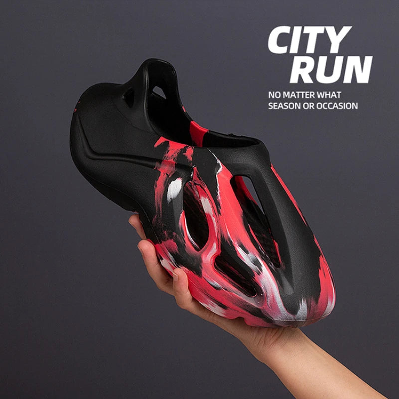 Summer Men Women's Slippers EVA Unisex Hollow Garden Shoes Fsahion Designer Hole Slipper Sneakers Men's Beach Sandals Size 36-47